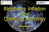 1 Misao Sasaki. 2 Message of this lecture Bing Bang Universe Bing Bang Universe ・・・ confirmed ・・・ probably correct ・・・ in progress Inflationary Universe.