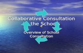 Collaborative Consultation in the Schools Overview of School Consultation.