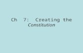 Ch 7: Creating the Constitution. Sec 1: Governing a New Nation.