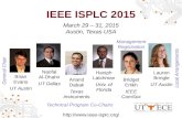 IEEE ISPLC 2015 March 29 – 31, 2015 Austin, Texas USA Brian Evans UT Austin Naofal Al-Dhahir UT Dallas Anand Dabak Texas Instruments Haniph Latchman Univ.