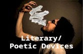 Literary/ Poetic Devices. Allusion A reference to a well-known person, event, or place - From history, literature, the bible, mythology, pop-culture The.
