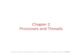 Chapter 2 Processes and Threads Tanenbaum, Modern Operating Systems 3 e, (c) 2008 Prentice-Hall, Inc. All rights reserved. 0-13-6006639.