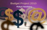 Budget Project 2010 Robyn Newberry. Table of Contents 1.Title 2.Table of Contents 3.My Life Story 4.Life Story(Cont.) 5.Robyn’s Kids 6.Stephanie’s Kids.