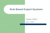 Rule Based Expert Systems Hasan Zafari جلسه دوم. outline سیستم های مبتنی بر قواعد اجزای سیستم خبره مبتنی بر قواعد انواع استنتاج