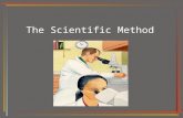 The Scientific Method I. The scientific method is an orderly way to solve problems Five steps: –1. Observations/Asking a question –2. hypothesis –3.