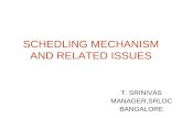 SCHEDLING MECHANISM AND RELATED ISSUES T. SRINIVAS MANAGER,SRLDC BANGALORE.