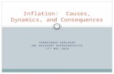PARMESHWAR RAMLOGAN IMF RESIDENT REPRESENTATIVE 17 TH MAY 2010 1 Inflation: Causes, Dynamics, and Consequences.