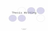 Mr. Mehrotra ENG 4U0 Thesis Writing. Mr. Mehrotra ENG 4U0 In the following pairs you will find a series of possible thesis statements. In each pair, one.