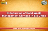 LAHORE WASTE MANAGEMENT COMPANY 1. Sequence A.Contract Details 1.Procurement procedure 2.Design 3.Financial Model 4.Bid Opening B.Performance Monitoring.