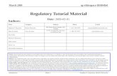 Sg-whitespace-09/0048r0 SubmissionStephen G. Rayment, BelAir NetworksSlide 1 Regulatory Tutorial Material Date: 2009-03-01 Authors: Notice: This document.