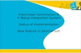 Franchisee Commission & C-Topup Integration System Status of implementation New feature in Sancharsoft.