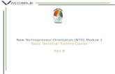 New Technopreneur Orientation (NTO) Module 1 Basic Technical Training Course Part B.