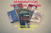 Downloaded from  9/14/2015 Aeronautical Decision Making - The Theory Behind the Practice 1 AERONAUTICAL DECISION MAKING The Theory Behind The.