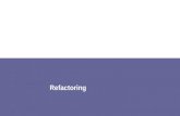Refactoring. What is Refactoring? “ Refactoring is a disciplined technique for restructuring an existing body of code, altering its internal structure.