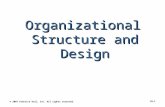 Organizational Structure and Design © 2007 Prentice Hall, Inc. All rights reserved.10–1.