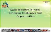Water Industry In India: Emerging Challenges and Opportunities.