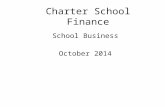 Charter School Finance School Business October 2014.