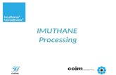 IMUTHANE Processing. Processing of Castable Polyurethane Elastomers – Basic Considerations  Mobile liquids (2 or more parts)  Accurate ratio control.