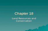 Chapter 18 Land Resources and Conservation. Vocabulary  Urban- city/high density  Rural- sparsely populated areas.
