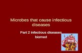 Microbes that cause infectious diseases Part 2 infectious diseases biomed.