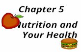 Chapter 5 Nutrition and Your Health. Lesson 1: Food in Your Life. Why Do You Eat? Nutrients-substances in food that your body needs to function properly.
