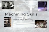 Flexible Manufacturing 1 Copyright © Texas Education Agency, 2012. All rights reserved. Machining Skills.
