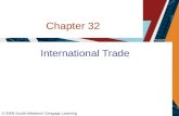Chapter 32 International Trade © 2009 South-Western/ Cengage Learning.