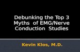 Debunking the Top 3 Myths of EMG/Nerve Conduction Studies.
