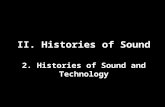 II. Histories of Sound 2. Histories of Sound and Technology.