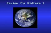 Review for Midterm 2. What we have discussed after midterm I The global water cycle Dew, frost and fogs How do the clouds form? Why does it rain on us?