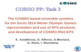 COSMO GM2013.E.Astakhova,D.Alferov,A.Montani,etal The COSMO-based ensemble systems for the Sochi 2014 Winter Olympic Games: representation and use of EPS.