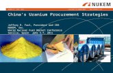 Www.nukeminc.comcopyright by NUKEM GmbHNUKEM Inc. June 2011Page 1 by NUKEM GmbHNUKEM Inc. June 2011 China’s Uranium Procurement.