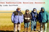 Lichen Radionuclide Baseline Research By Loda Griffeth.