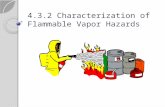 4.3.2 Characterization of Flammable Vapor Hazards.
