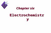 Chapter six Electrochemistry. Oxidation NumbersOxidation Numbers Oxidation-reduction reactionOxidation-reduction reaction Oxidizing agent and reducing.