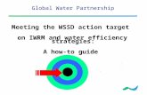 Global Water Partnership Meeting the WSSD action target on IWRM and water efficiency strategies: A how-to guide.