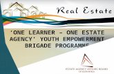 ‘ONE LEARNER – ONE ESTATE AGENCY’ YOUTH EMPOWERMENT BRIGADE PROGRAMME.