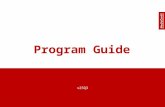 Program Guide v25Q3. Overview » Concepts » Workflow  Press sheet  Linking product  Program guide  Publishing a program guide day » Layout configuration.