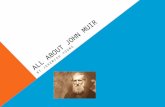 ALL ABOUT JOHN MUIR BY JEREMIAH YOUNG. COUNTRY OF ORIGIN Scotland.