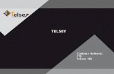 Www.telsey.com – info@telsey.com TELSEY Vladimir Bošković CTO Telsey CEE.