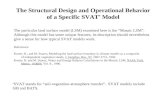 The Structural Design and Operational Behavior of a Specific SVAT * Model * SVAT stands for “soil-vegetation-atmosphere transfer”. SVAT models include.