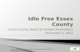 Essex County Board of Chosen Freeholders December 5, 2012 Jennifer Duckworth | Essex County Environmental Commission | jennifer@jenniferduckworth.com.