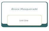 Bronx Masquerade Unit One. Review: Literal Language: the basic meaning of a word, like blue is a primary color. Figurative Language: the non-literal meaning.