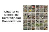 Chapter 5: Biological Diversity and Conservation.