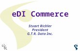 EDI Commerce Stuart Richler President G.T.R. Data Inc.