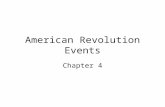 American Revolution Events Chapter 4. Sam Adams.