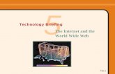 TB5-1 5 Technology Briefing The Internet and the World Wide Web.