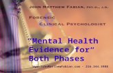 “Mental Health Evidence for Both Phases”  216.344.3988.
