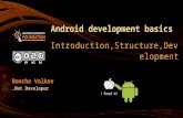 Android development basics Introduction,Structure,Development Boncho Valkov.Net Developer.