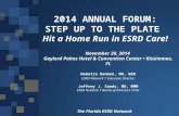 The Florida ESRD Network 2014 ANNUAL FORUM: STEP UP TO THE PLATE Hit a Home Run in ESRD Care! Demetra Denmon, MA, WSD ESRD Network 7 Executive Director.